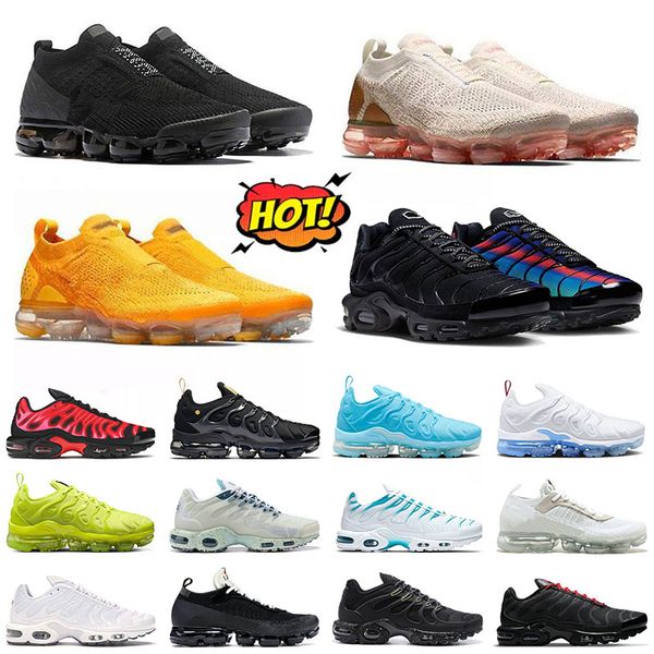 

2023 new tn plus mens running shoes since 1972 orange gradients blue fury triple black white unity knicks vibes hyper viole men women traine