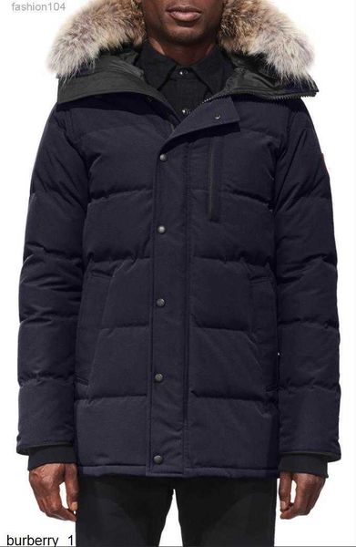 

mens down parkas thick warm windproof waterproof long section slim wyndh jacket male winter coat doudoune homme carsonm6i9, Black