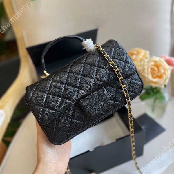 

fashion designer bags women wallet handbag lambskin double cover shoulder crossbody bag lady luxury caviar bags metal chain clutch flap32