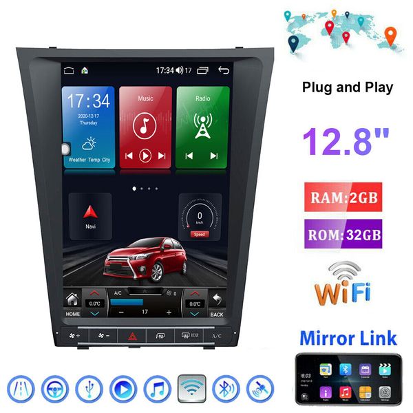 

car stereo radio player gps android for lexus gs gs300 gs350 gs400 gs430 gs460
