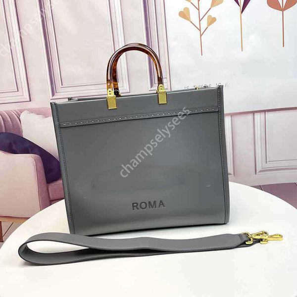 

fashion large tote bag designer bags handbag leather luxury totes embossed letters shopper crossbody bags wallet two-tone classic shopping32