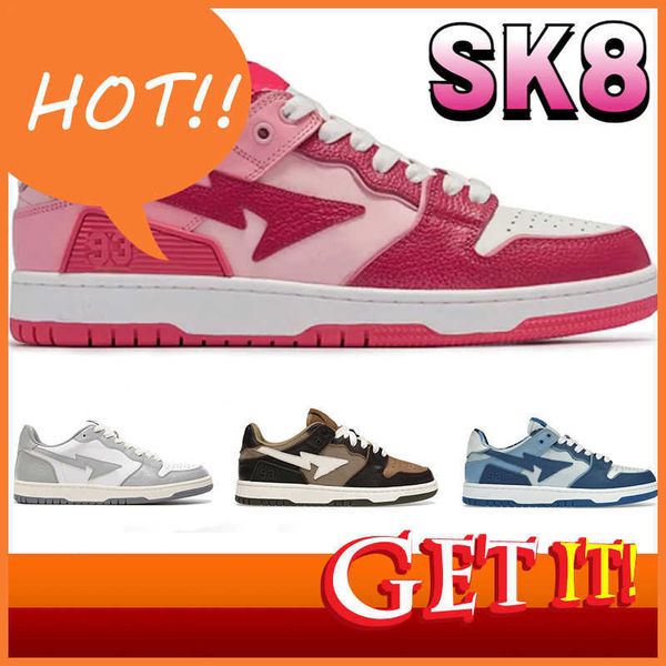 

designer bapesta sk8 sta men women casual shoes nigo bathing apes mens sneaker court abc camo pink blue vintage beige indigo brown ivory