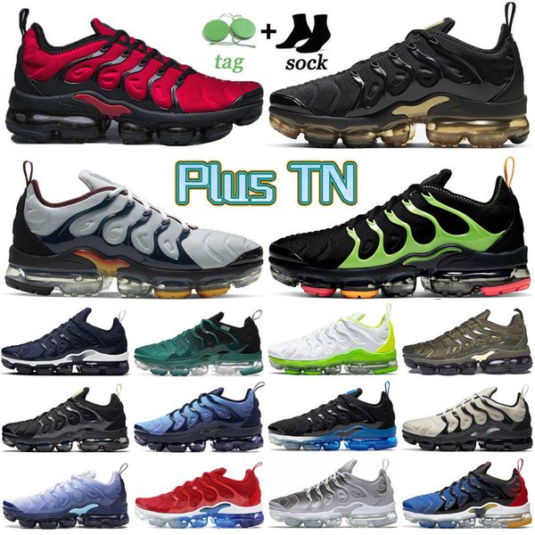 

2023 together tn plus running shoes triple black white university red bumblebee lemon lime voltage purple grape shark metallic gold