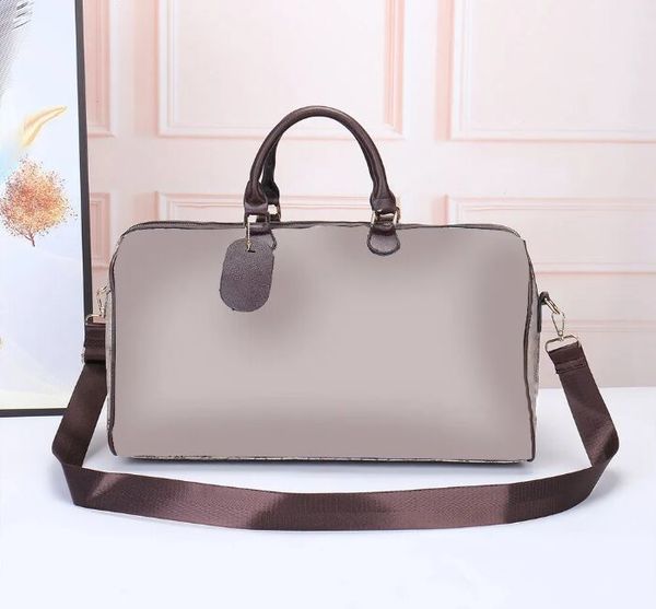 

luxurys designers duffel bags men female travel bags women leather handbags large capacity holdall carry on luggage overnight weekender boys