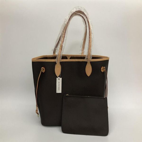 

2021 2pcs set classic designer womens handbags flower ladies composite tote pu leather clutch shoulder bags female purse with wall272y