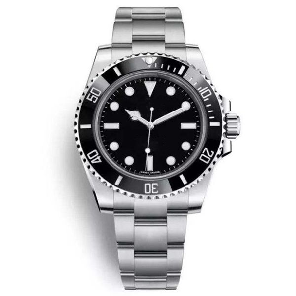 

mens watch 114060 no date sapphire glass ceramic border 316l stainless steel automatic machinery men's waterproof232f, Slivery;brown