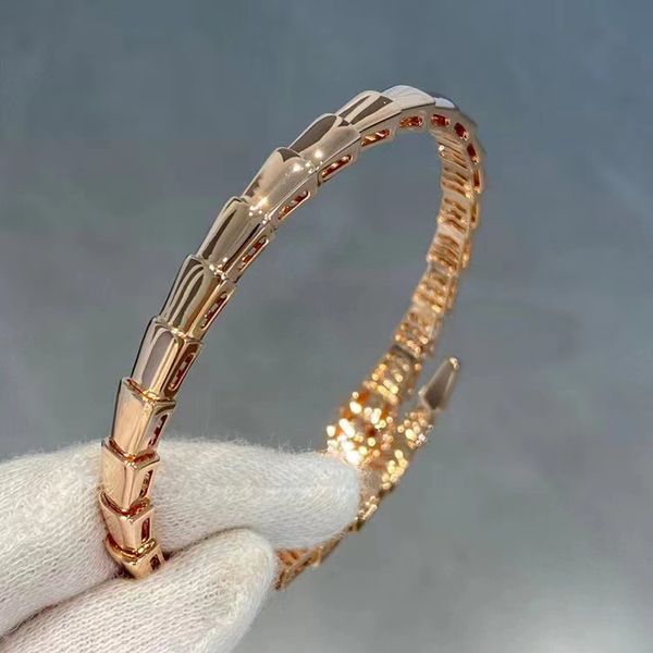 

luxury women gold bangles bracelet exaggerated serpentine irregular men's and women's bracelets high-end valentine's day birt, Black