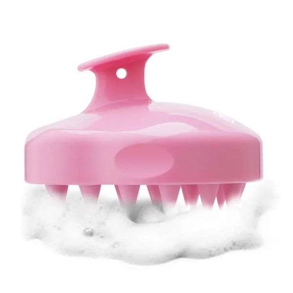 

hair clipper comb with silicone brush massage scalp shampoo