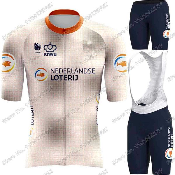 

2023 netherlands cycling jersey set dutch national team cycling clothing summer road bike shirts suit bib shorts mtb sportswear, Black;red