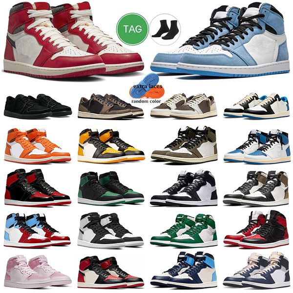

1 designer 1s og basketball shoes with box low ts reverse mocha 1 retro lost and found starfish taxi fragment bred patent chicago university