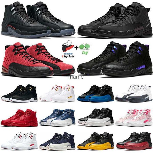 

12 men basketball shoes 12s jumpman utility twist reverse flu game dark concord the master playoffs wolf grey mens trainers sport jordon