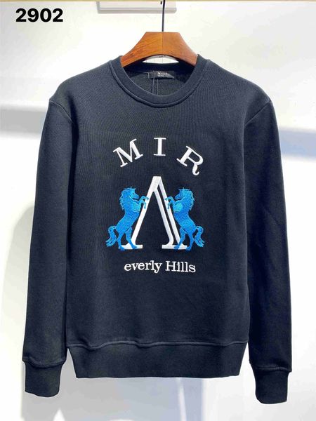 

green mens sweatshirts sweaters hoodies fairy crane auspicious clouds designer hoodie cashew flower full of stars tech fleeces hoody oversiz, Black