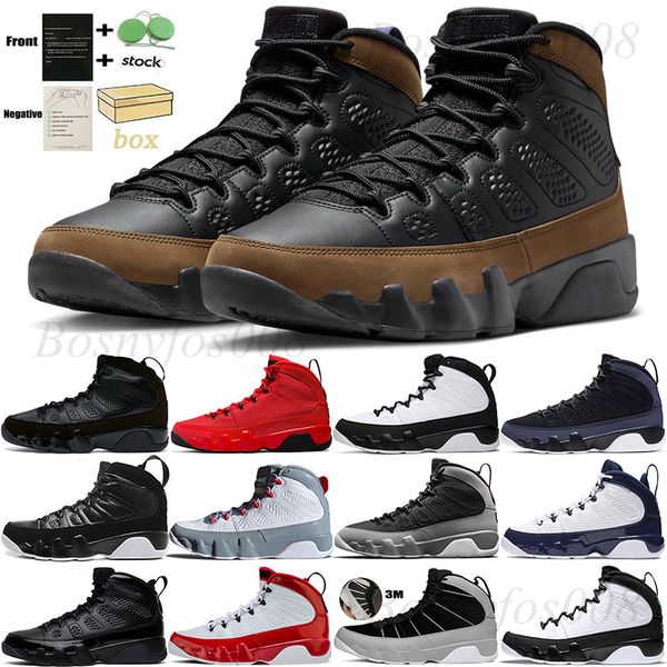 

jumpman 9 9s men basketball shoes og space jam cool grey chile red change the world black wahite fire red sport sneakers trainers size 7-13