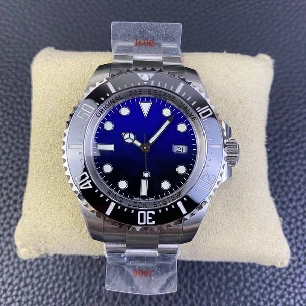 

v9 watch cal. 3235 movement 44 mm 904l steel watchband ceramic ring mouth sapphire crystal glass noctilucent effect waterproof, Slivery;brown