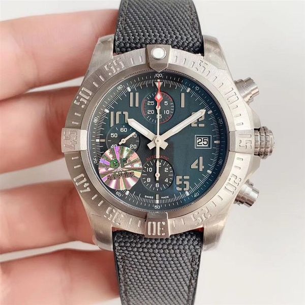 

gf factory the case is made of titanium diameter 45 mm 7750 automatic mechanical timing movement volute relief thick sapphire tabl288c, Slivery;brown