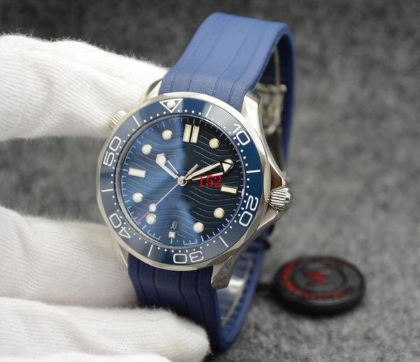 

aaa ceramic ring men's watch orologio sapphire automatic movement mechanical melisma tube luxury james bond 007 north germany about 300, Slivery;brown