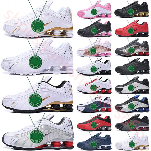 

2023 shox avenue 803 301 men shoes tl og r4 tripke black white shoes metallic racer blue cool grey navy pink shoxs neymar dutch orange gold