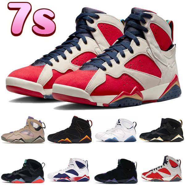 

basketball shoes jumpman 7 7s mens retro trophy room true red citrus flint se sapphire cardinal tinker alternate raptors men women sneakers