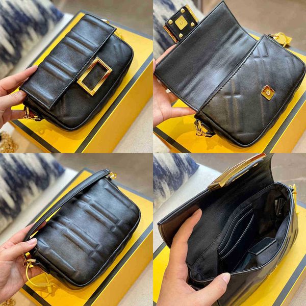 

evening bags shoulder womens designer bag baguette lxuruys handbag leather crossbody designer letters designers purse wallet 220719