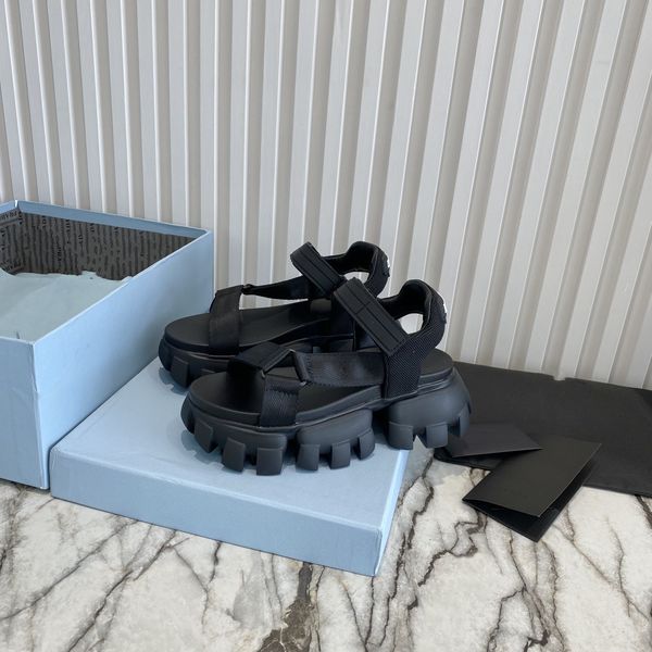 

rhinestone sandals luxury designers womens platform heel dress shoes classic triangle buckle embellished ankle strap high heeled women sanda, Black