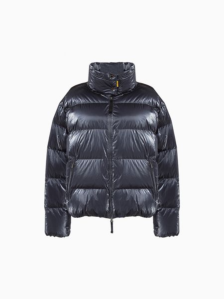 

womens down jacket classic badge short jackets coats outwear, Black