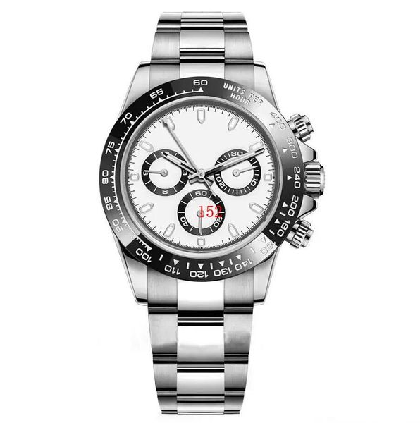 

aaa ceramic ring men's watch 41mm mechanical 2813 movement glow-in-the-dark sapphire waterproof sports fashion watch, Slivery;brown