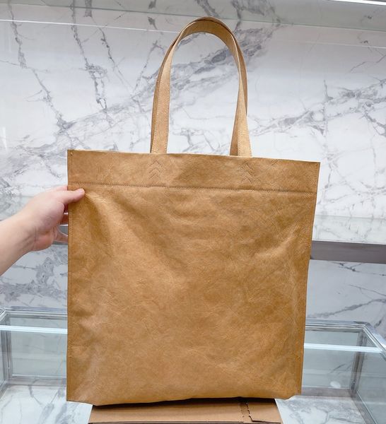 

10a brand designer bag seven nation letter kraft paper bag shoulder bags luxury shopping bag super capacity tote size 45x47cm