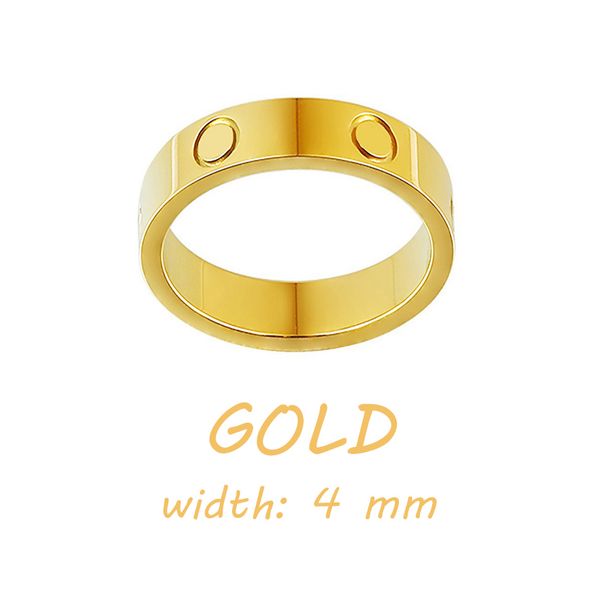 

designer ring sterling silver ring moissanite love screw jewelry cup christening 18k gold plated jewerly bague stainless steel white wedding