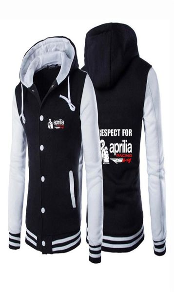 

men039s hoodies sweatshirts 2022 respect for aprilia racing rsv4 printing casual baseball uniform singlebreasted jacket coat2569637, Black