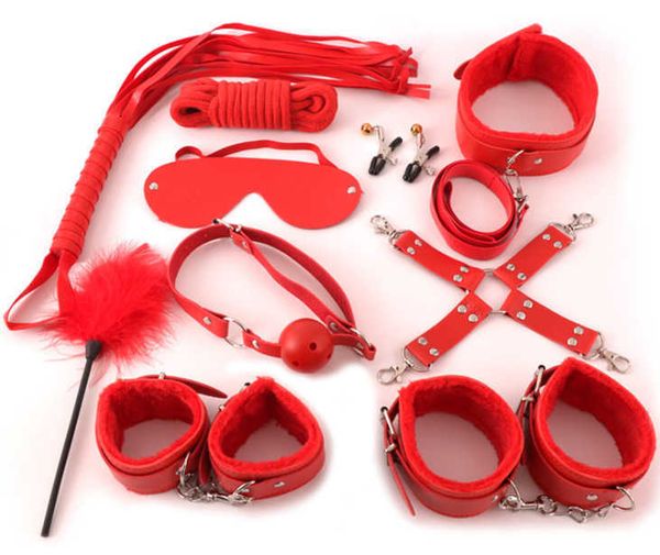 

toy massager uality supplies sm 10 piece set bundled with training torture tools alternative couples toys bondage