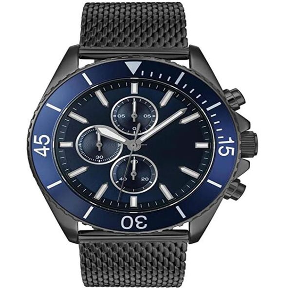 

new model mens chronograph quartz watch with stainless steel strap 1513702223d, Slivery;brown