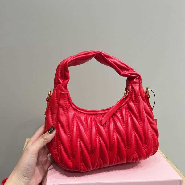

shoulder bag designer bags women crossbody bags stripes tote luxurys handbags wrinkled leather pink messenger letter printing 220926x