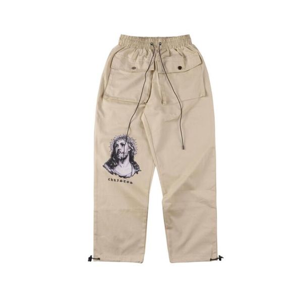 

cotton men's plus size pants women streetwear hip hop clothes, Black;brown