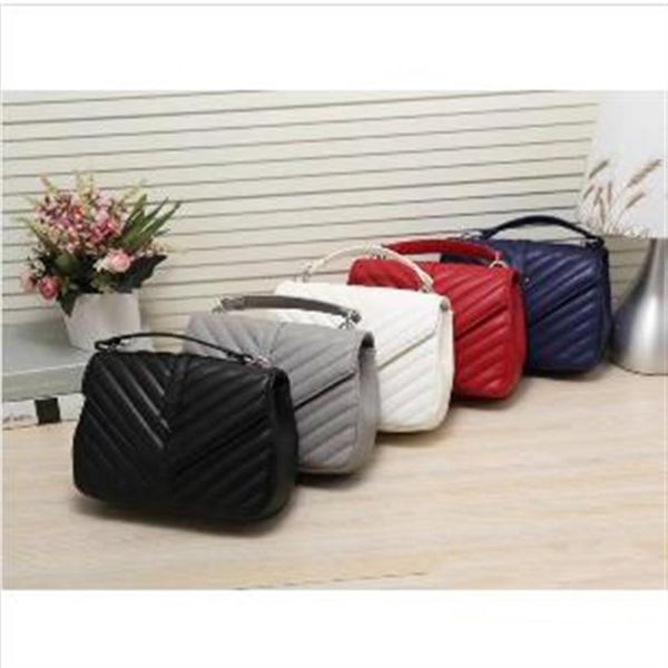 

fashion women famous handbag leather cross pattern square bags one shoulder messenger bag crossbody chain purse 2073295e