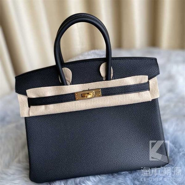 

designer handbag herme birkins tracing back to the origin all handmade portable women's bag platinum litchi pattern togo calf leather 8