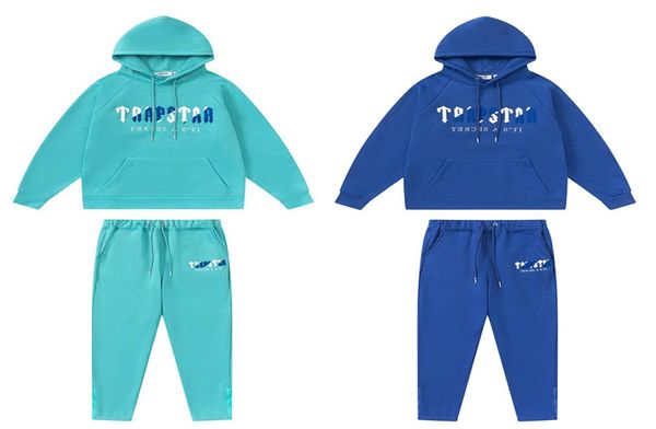 

men039s tracksuits trapstar tracksuit embroidered lettering hooded women039s sweatshirt sporty label full fashion casua9714531, Gray