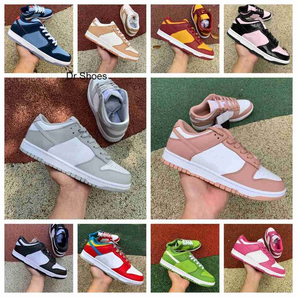 

reverse unc dunks casual shoes mens women sb dunksb low black white panda wolf grey fog safari mix bart simpson sbdunk harvest moon