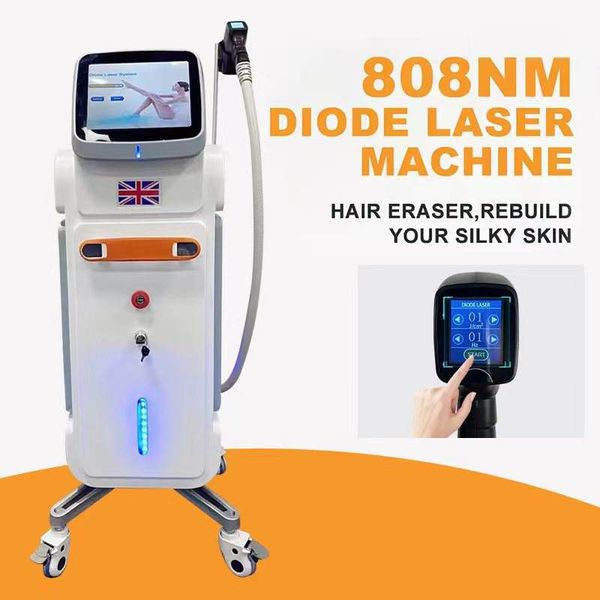 

2022 diode laser facial beauty salon equipment sopra ice platinum 808nm diode hair removal machine