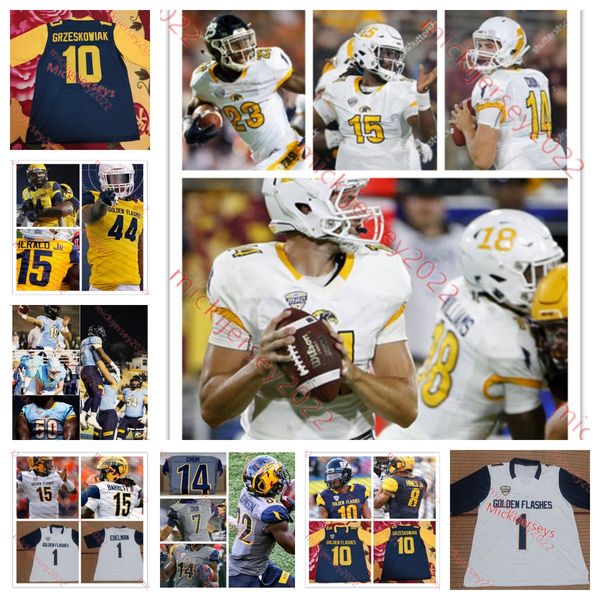 

custom college football kent mens state golden flashes 22 chrishon mccray mason mennell gage michael montre miller terrell miller d.j. mille, Black