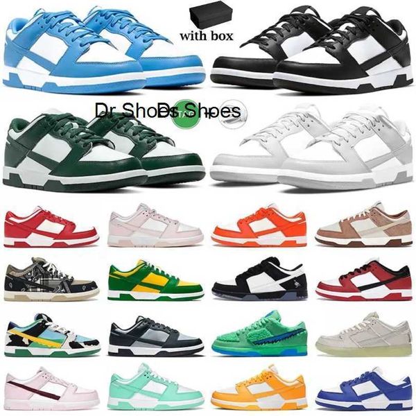 

shoes sneakers trainers sports dunked mens shoe white black unc pn dust green apple sail grey fog 2022 men women syracuse michigan