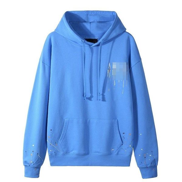 

amr casual fashion hoodie classic letter print pullover am blue or black men sweatshirt hip hop long sleeve streetwear for couple