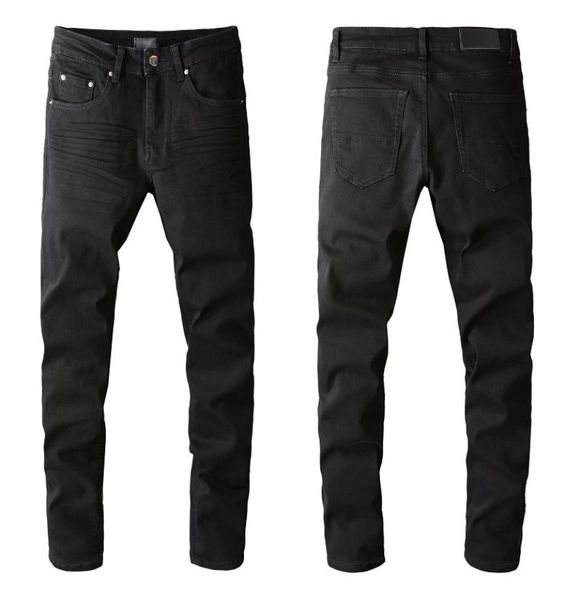 

2022 mens designer jeans distressed ripped slim fit motorcycle biker for men s fashion brand 8 colors denim pants5883341, Blue