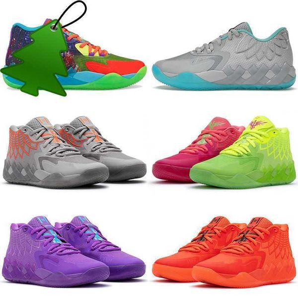 

shoes roller sports lamelo basketball shoes sneakers outdoor trainers ball mb.01 mens 3 balls be you ufo rock ridge red rick and morty, Black