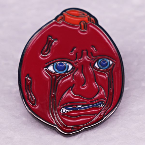 

cool enamel pin anime collection cute manga brooches badge anime accessories for backpack, Blue