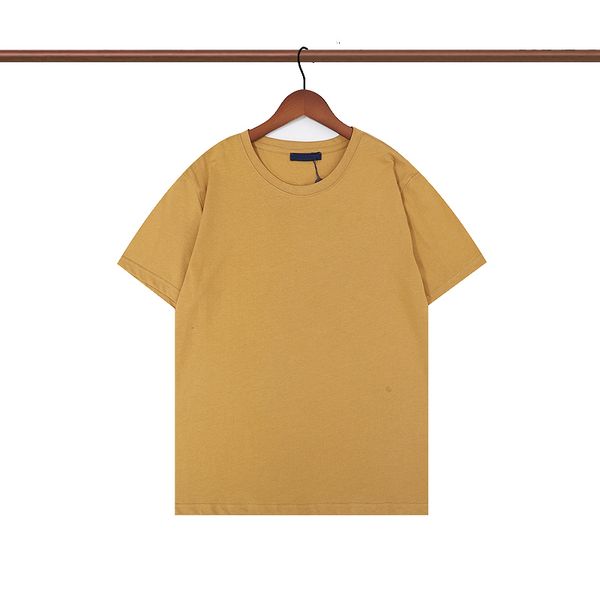 

2022 men hip hop t shirt letter graphic print t shirt cotton casual short sleeve high street black white yellow luxury brand clothing crew n, White;black