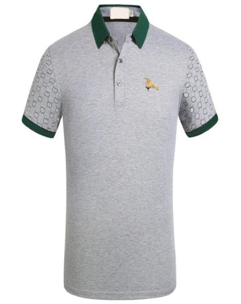 

men039s polos fashion shirt bee embroidery stitching tshirt 2022gg men women t shirts short sleeved shirts streetw9602837, White;black