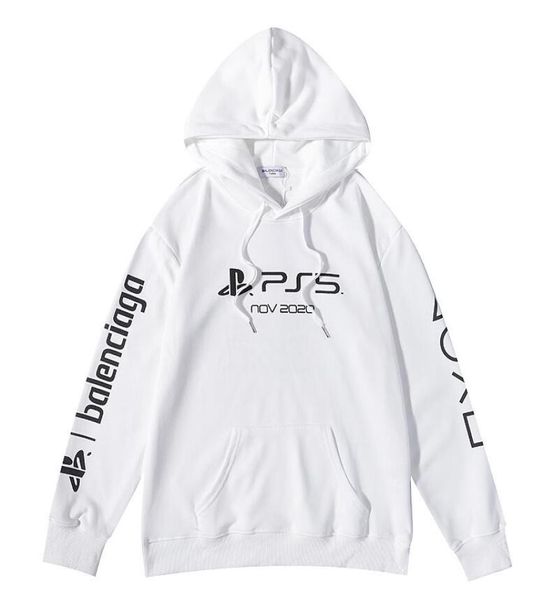 

2021 mens hoodies spring autumn casual hoodies sweatshirts trendy printed hoodie for men and women drop 4613080, Black