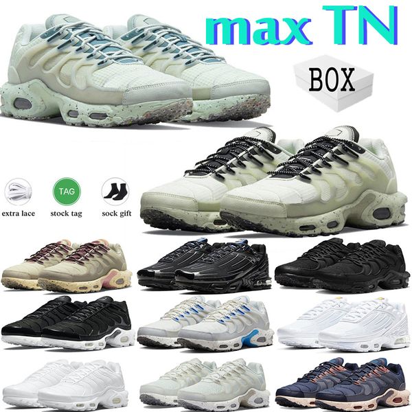 

tn plus 3 men women running shoes terrascape triple black white atlanta hyper sky blue fury jade laser wolf grey mens trainers outdoor sport