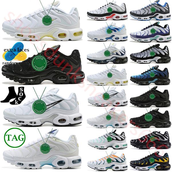 

men women running shoes tn plus 3 terrascape triple black white atlanta hyper sky blue fury jade laser wolf grey mens trainers outdoor sport