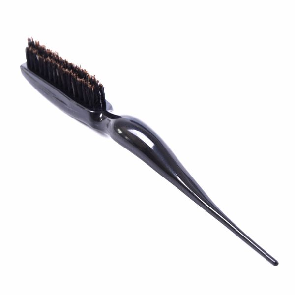 

pro hair salon anti-static heat curved vent comb rows tine brushes, Silver